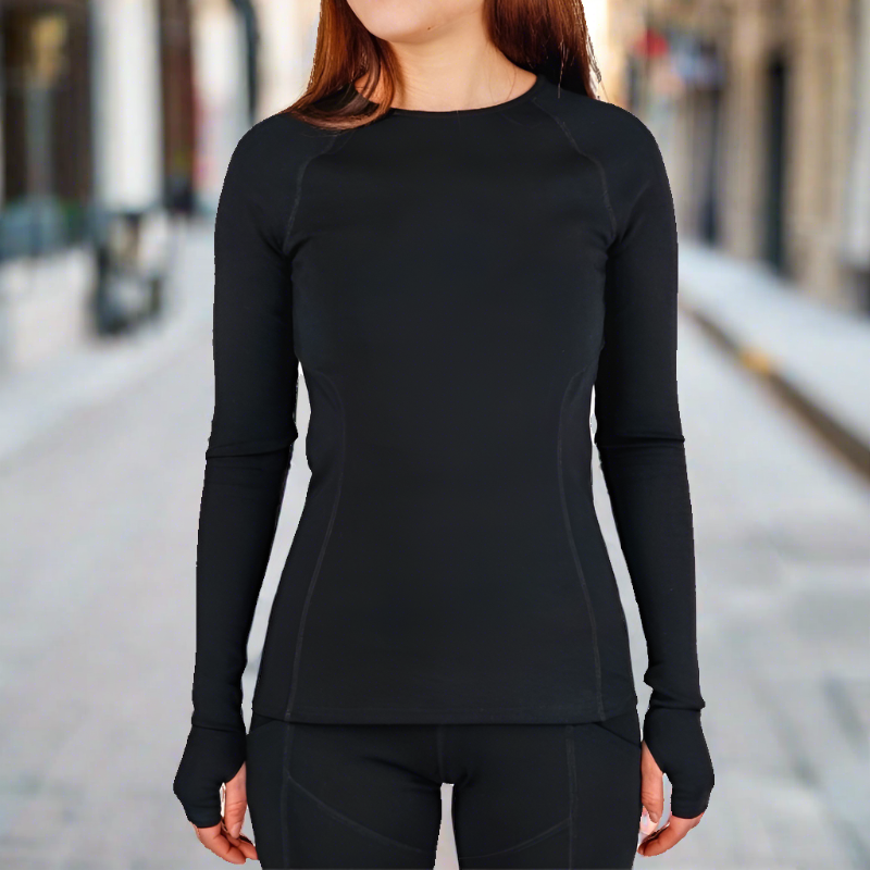 Women's Bamboo Thermo-Regulating Long Sleeve